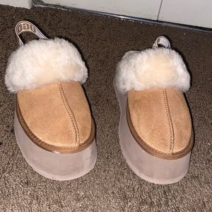 Chestnut “Ugg Clog Slides”